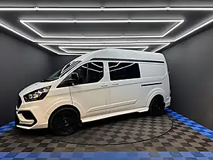 Used 2018 Ford Transit Custom Panel Van L2 H2 White - Interior and Exterior details 10