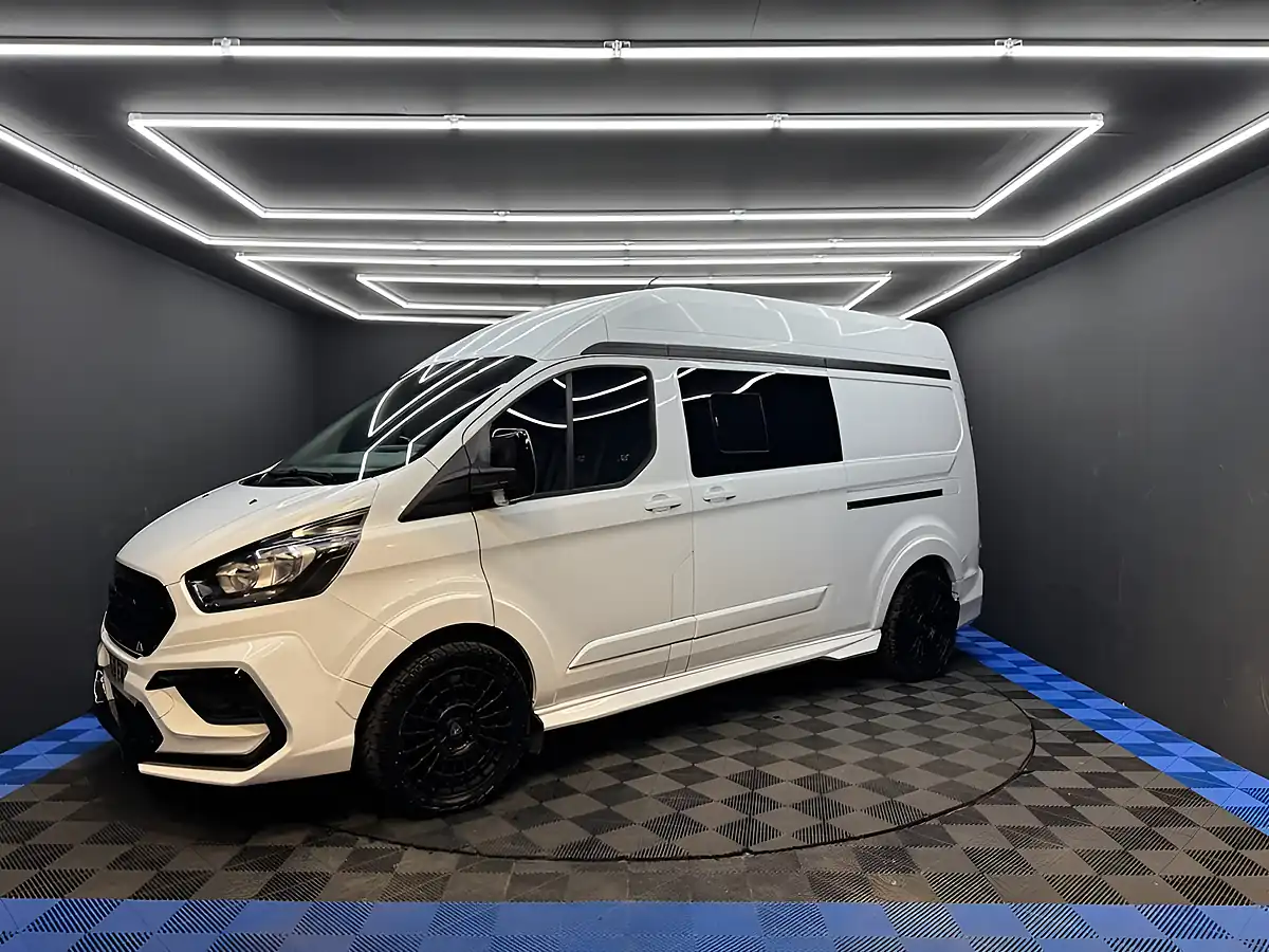 Used 2018 Ford Transit Custom Panel Van L2 H2 White - Interior and Exterior details 11