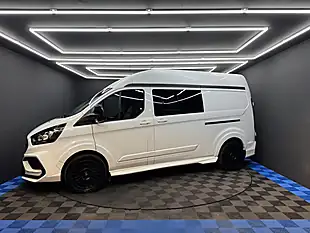 Used 2018 Ford Transit Custom Panel Van L2 H2 White - Interior and Exterior details 13