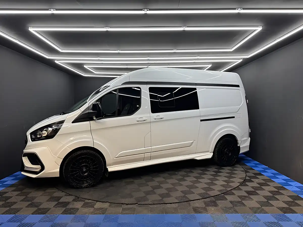 Used 2018 Ford Transit Custom Panel Van L2 H2 White - Interior and Exterior details 13