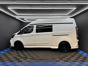 Used 2018 Ford Transit Custom Panel Van L2 H2 White - Interior and Exterior details 14