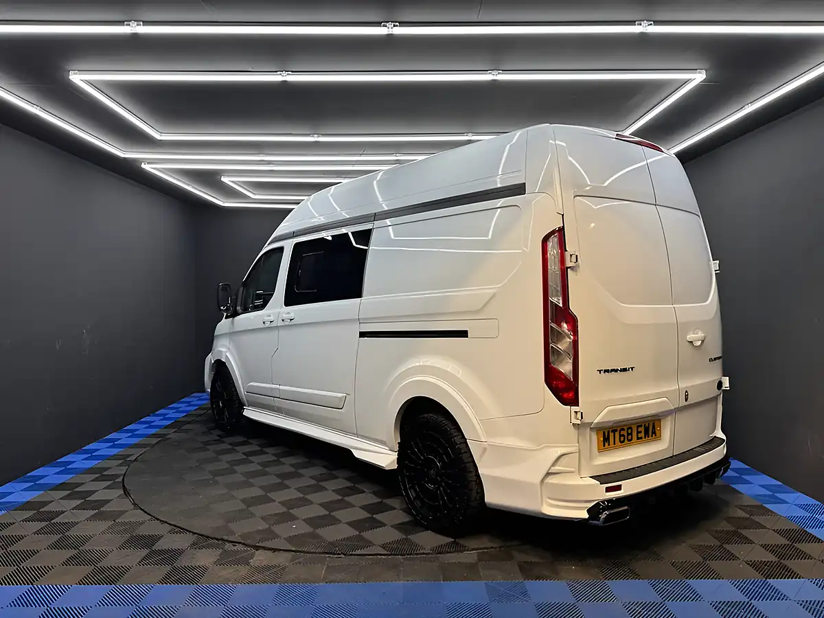 Used 2018 Ford Transit Custom Panel Van L2 H2 White - Interior and Exterior details 18
