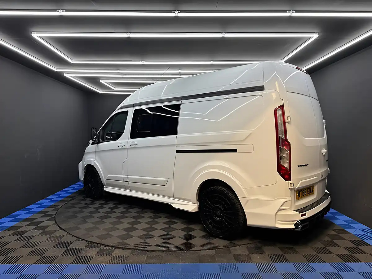 Used 2018 Ford Transit Custom Panel Van L2 H2 White - Interior and Exterior details 19