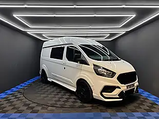 Used 2018 Ford Transit Custom Panel Van L2 H2 White - Interior and Exterior details 2
