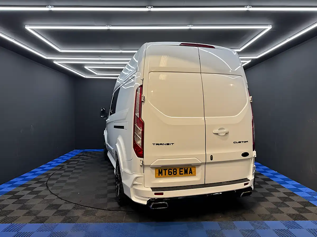 Used 2018 Ford Transit Custom Panel Van L2 H2 White - Interior and Exterior details 20