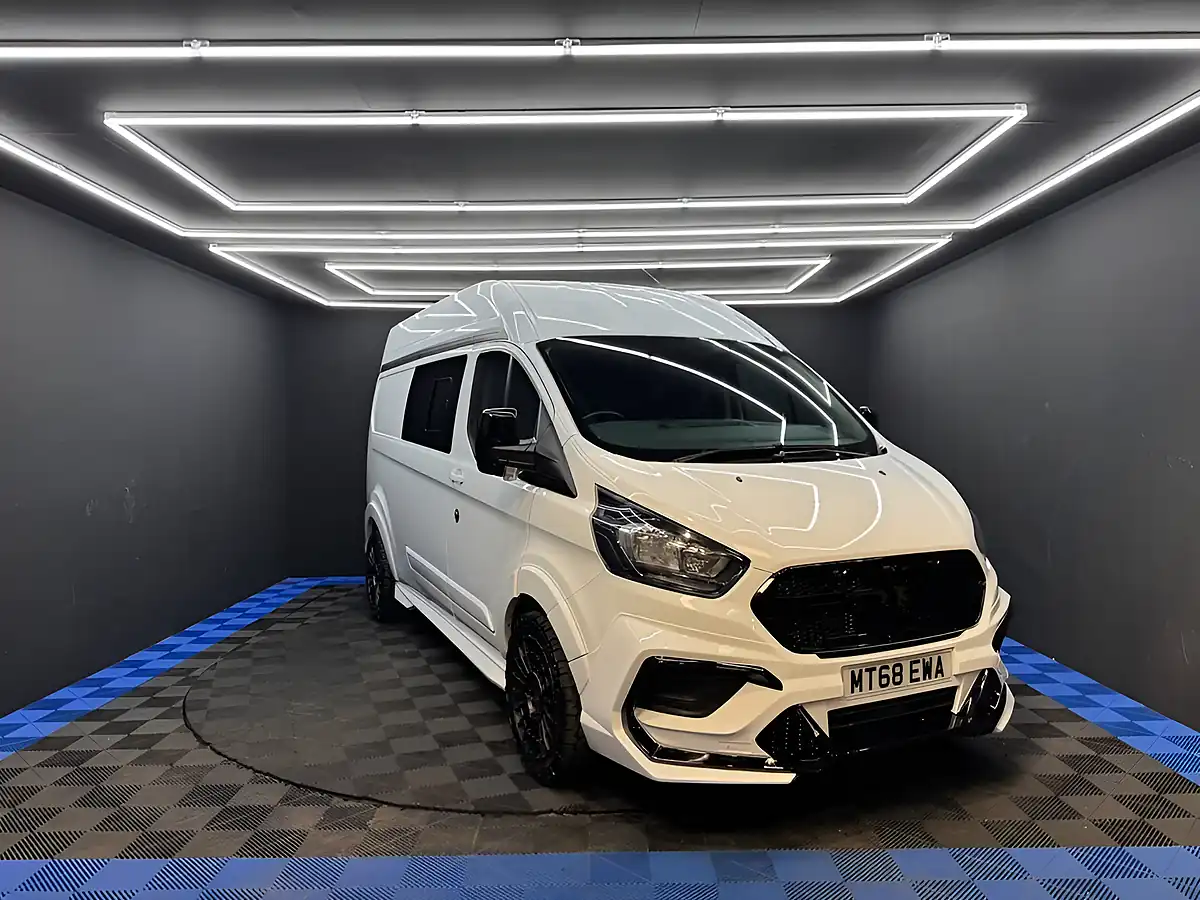 Used 2018 Ford Transit Custom Panel Van L2 H2 White - Interior and Exterior details 3