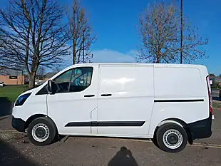Used 2018 Ford Transit Custom Panel Van White - Interior and Exterior details 2