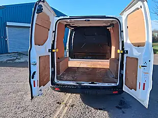 Used 2018 Ford Transit Custom Panel Van White - Interior and Exterior details 9