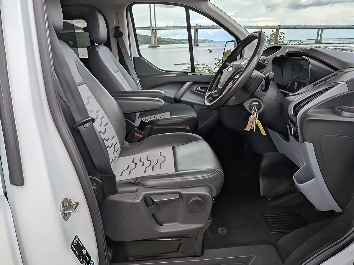 Used 2018 Ford Transit Custom Sport L1 H1 White - Interior and Exterior details 10