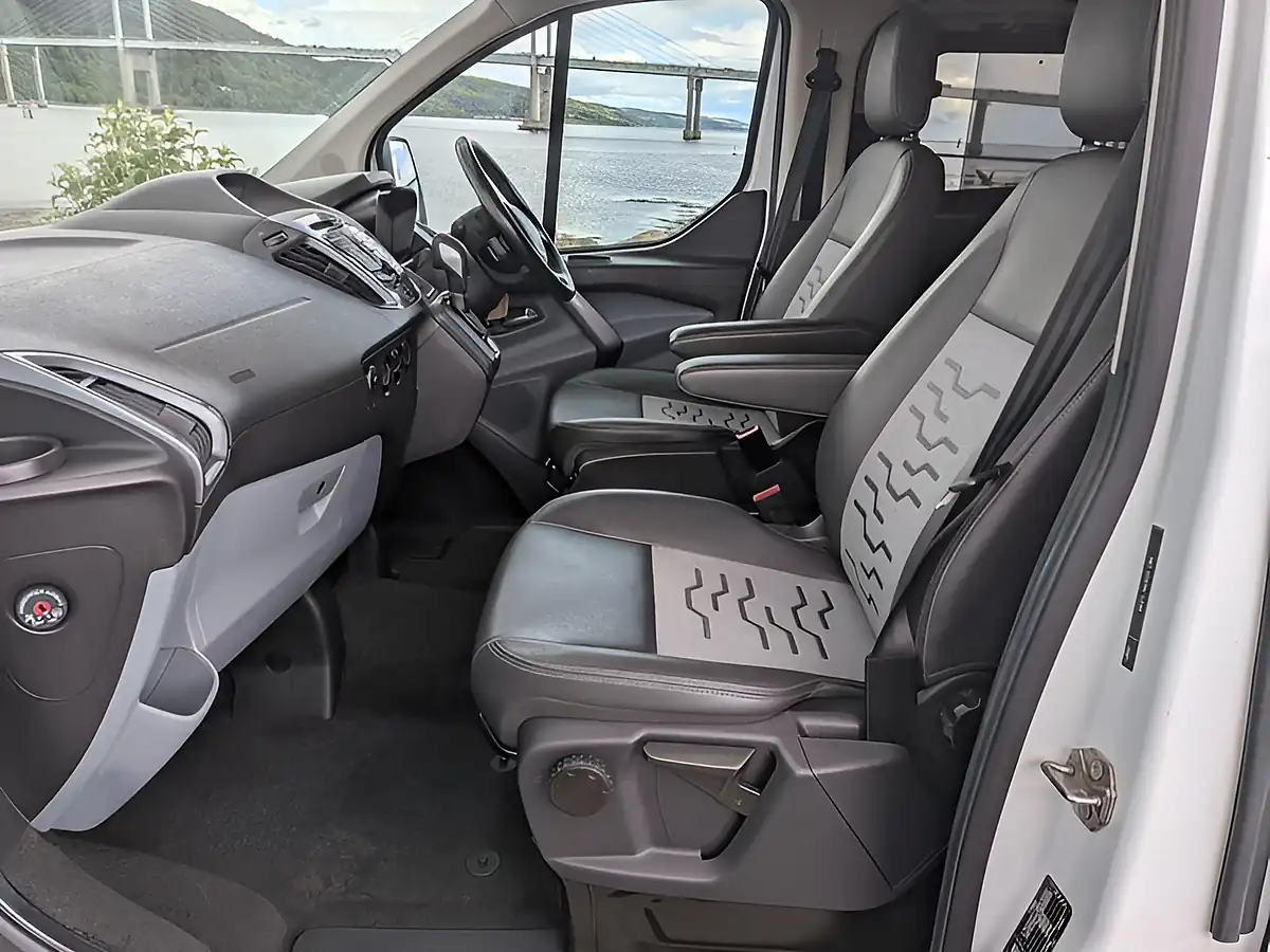Used 2018 Ford Transit Custom Sport L1 H1 White - Interior and Exterior details 13