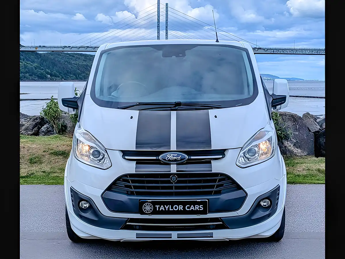 Used 2018 Ford Transit Custom Sport L1 H1 White - Interior and Exterior details 2