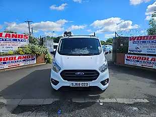 Used 2018 Ford Transit Custom Trend Crew White - Interior and Exterior details 3