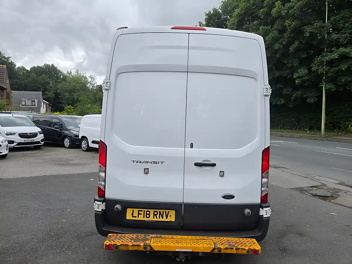 Used 2018 Ford Transit H3 Van White - Interior and Exterior details 10