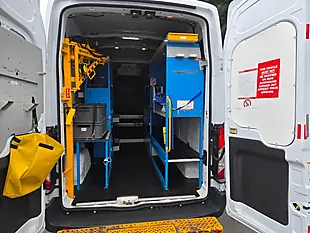 Used 2018 Ford Transit H3 Van White - Interior and Exterior details 11