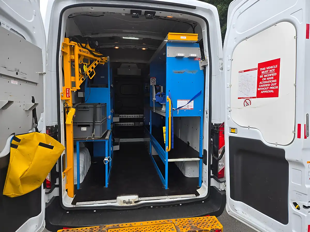 Used 2018 Ford Transit H3 Van White - Interior and Exterior details 11