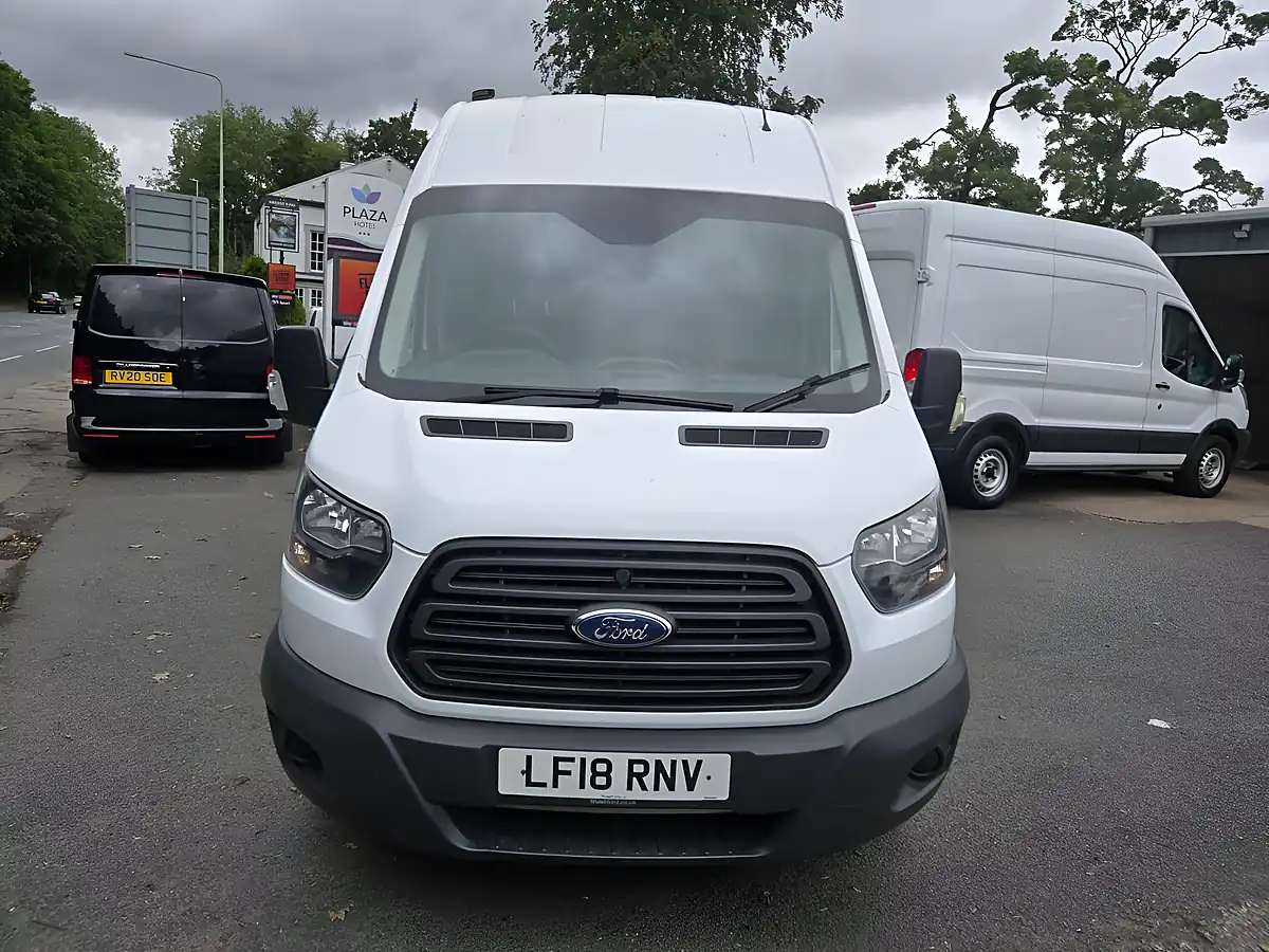 Used 2018 Ford Transit H3 Van White - Interior and Exterior details 2