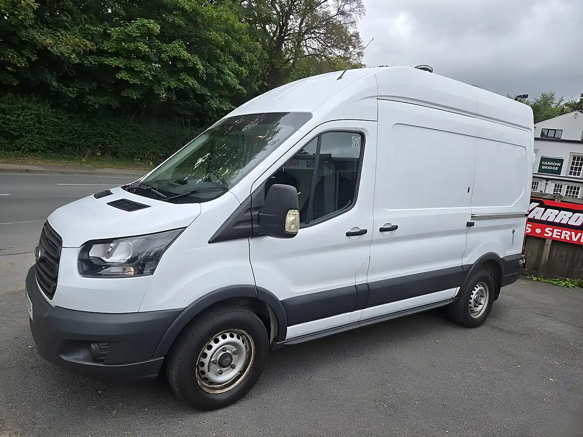 Used 2018 Ford Transit H3 Van White - Interior and Exterior details 3