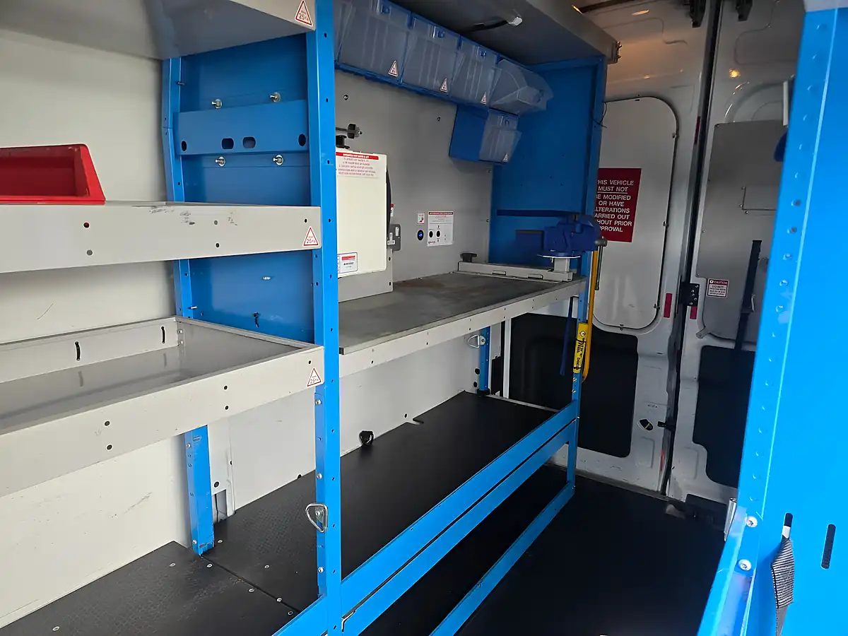 Used 2018 Ford Transit H3 Van White - Interior and Exterior details 8