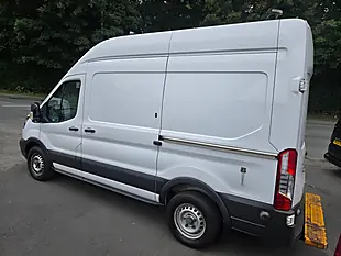Used 2018 Ford Transit H3 Van White - Interior and Exterior details 9