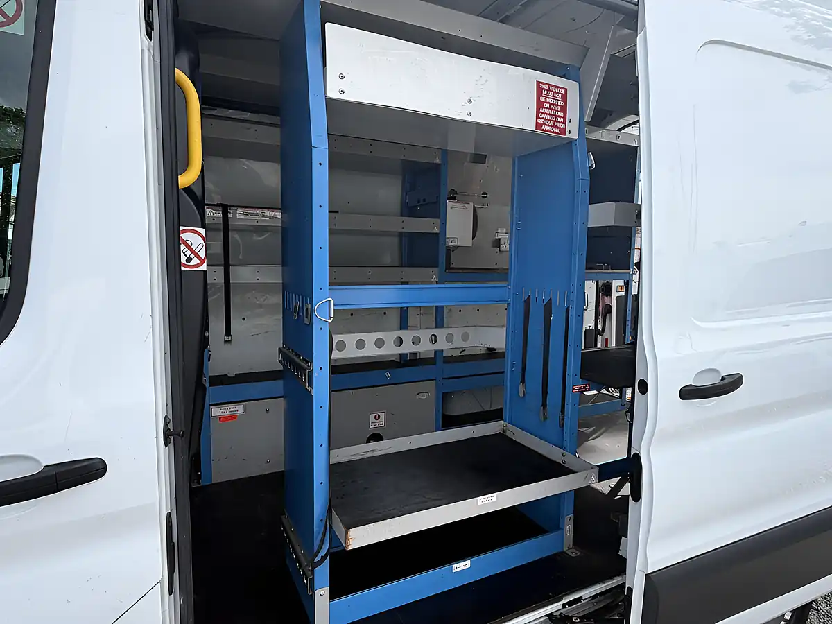Used 2018 Ford Transit L2 H3 (mwb) 350 (ex Bt Fleet) White - Interior and Exterior details 13
