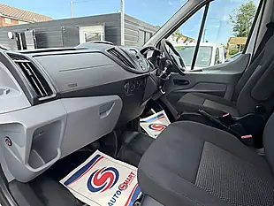 Used 2018 Ford Transit L2 H3 (mwb) 350 (ex Bt Fleet) White - Interior and Exterior details 18