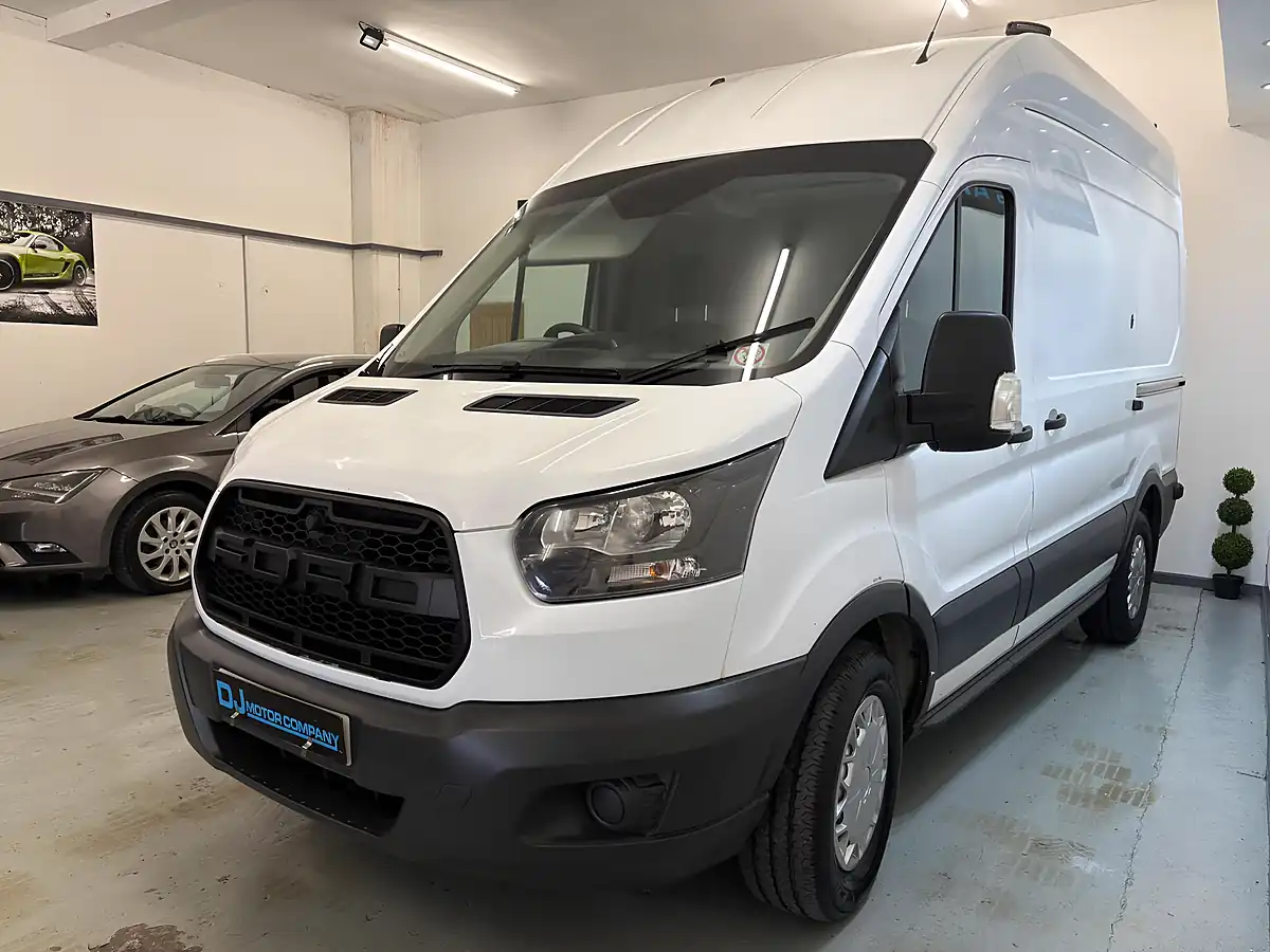 Used 2018 Ford Transit L2 H3 White - Interior and Exterior details 4
