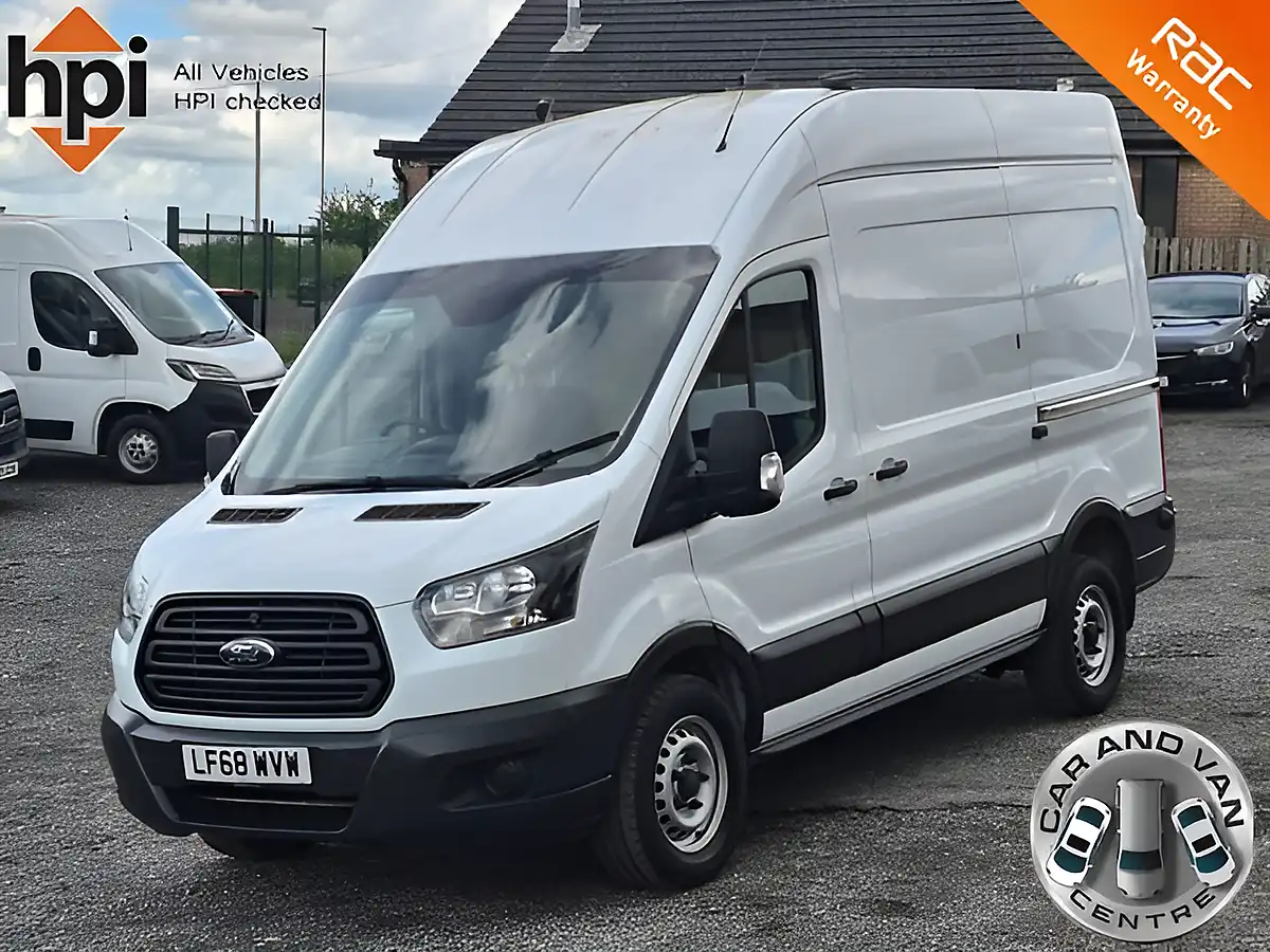Used 2018 Ford Transit Leader White - Front View