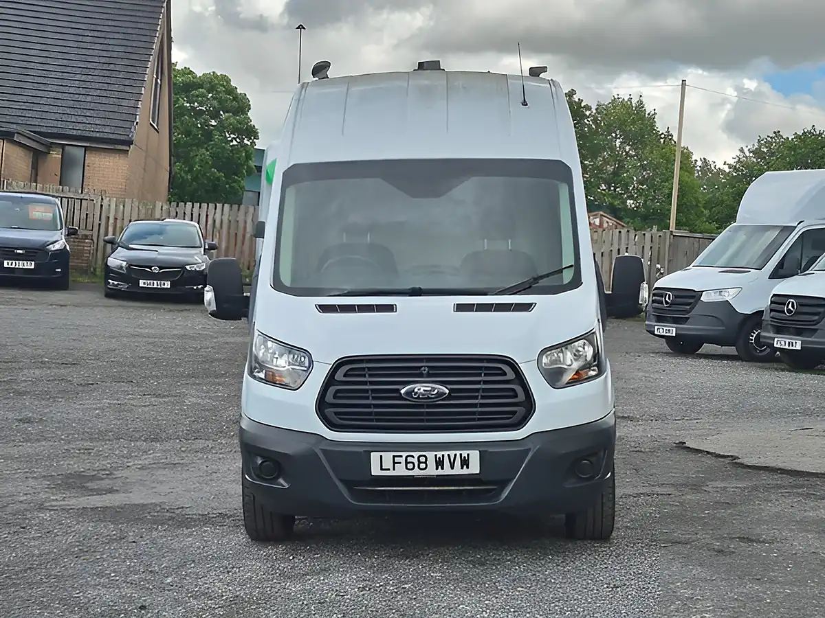 Used 2018 Ford Transit Leader White - Interior and Exterior details 11