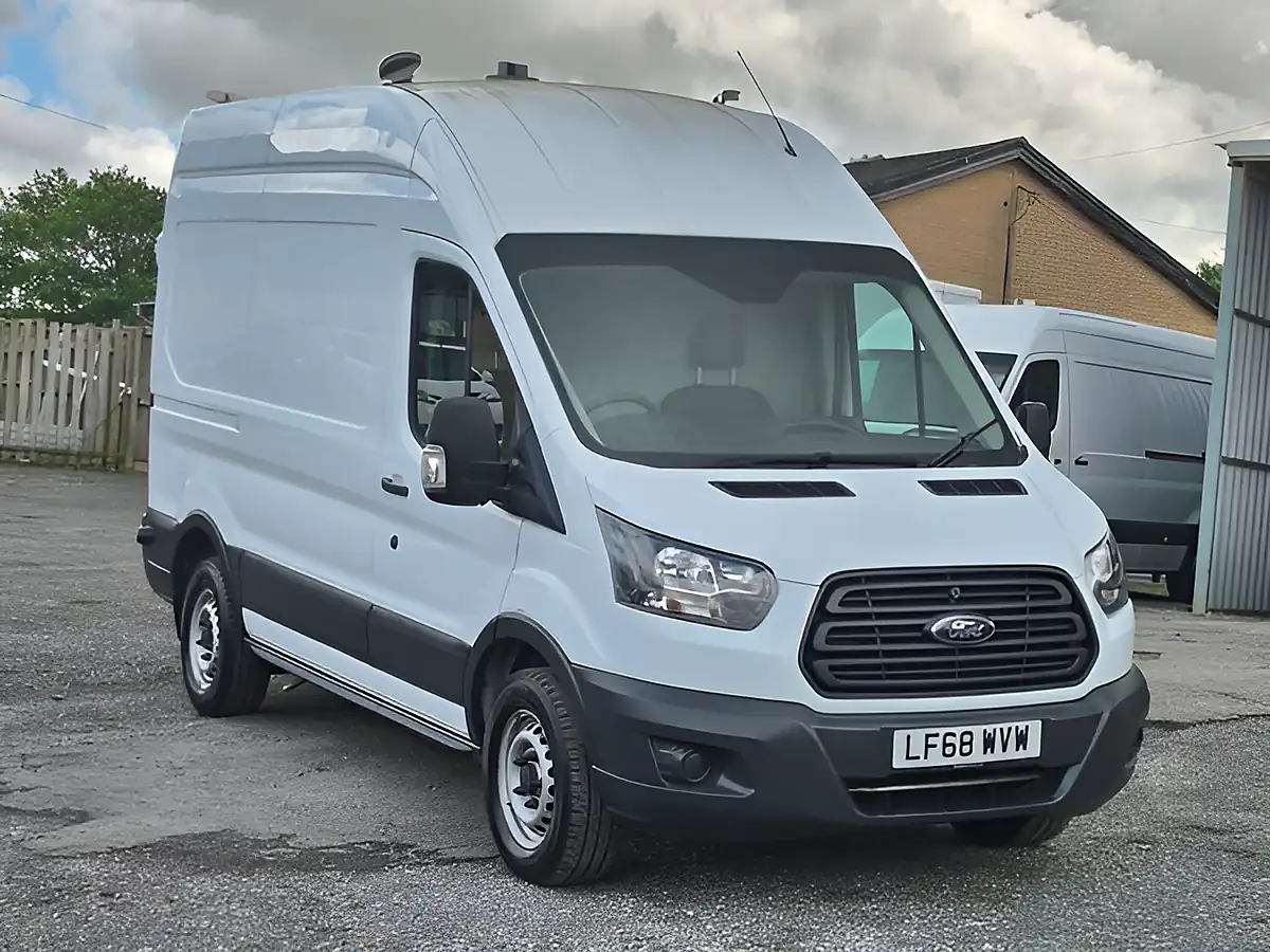 Used 2018 Ford Transit Leader White - Interior and Exterior details 2