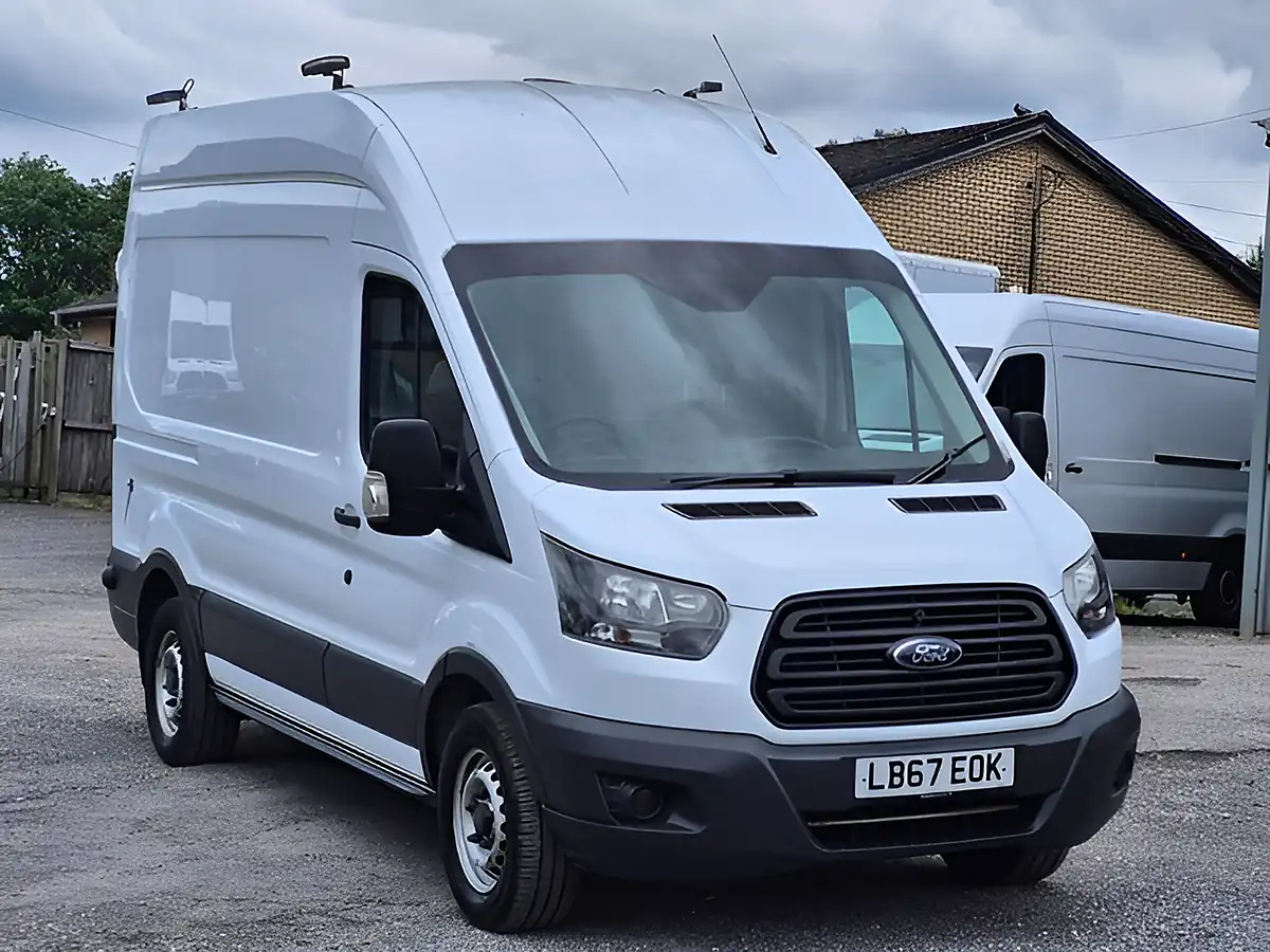 Used 2018 Ford Transit Leader White - Interior and Exterior details 2