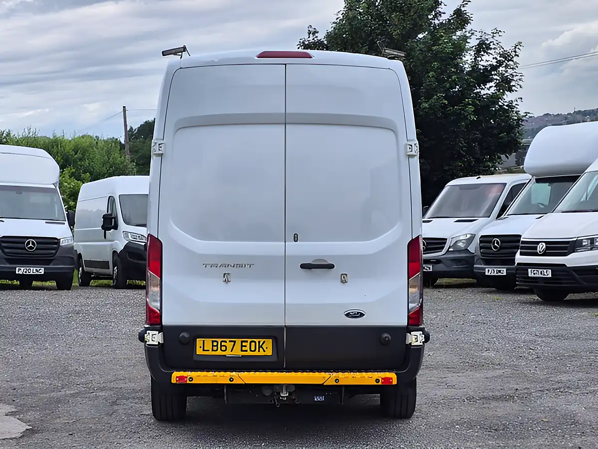 Used 2018 Ford Transit Leader White - Interior and Exterior details 4