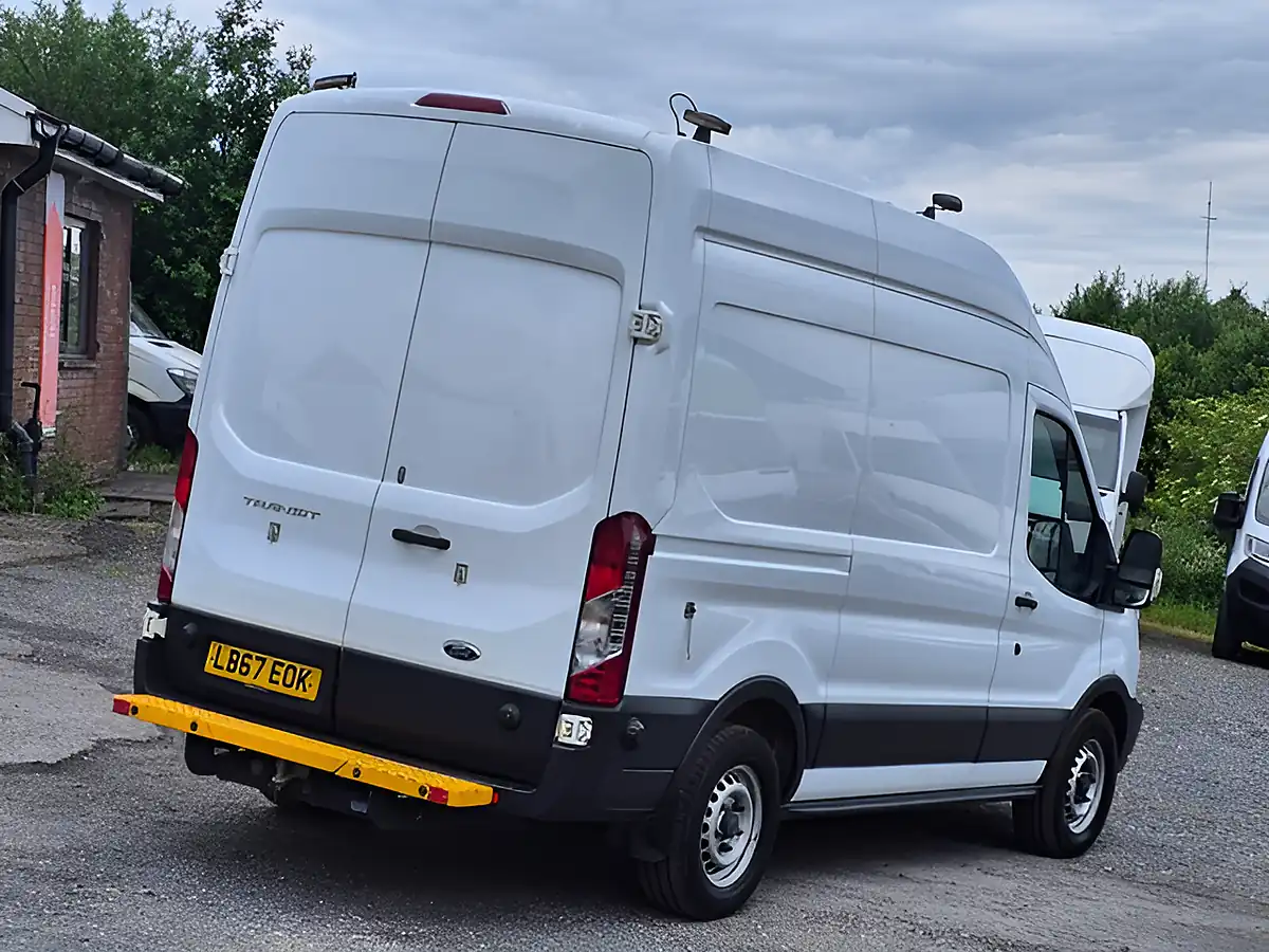 Used 2018 Ford Transit Leader White - Interior and Exterior details 5