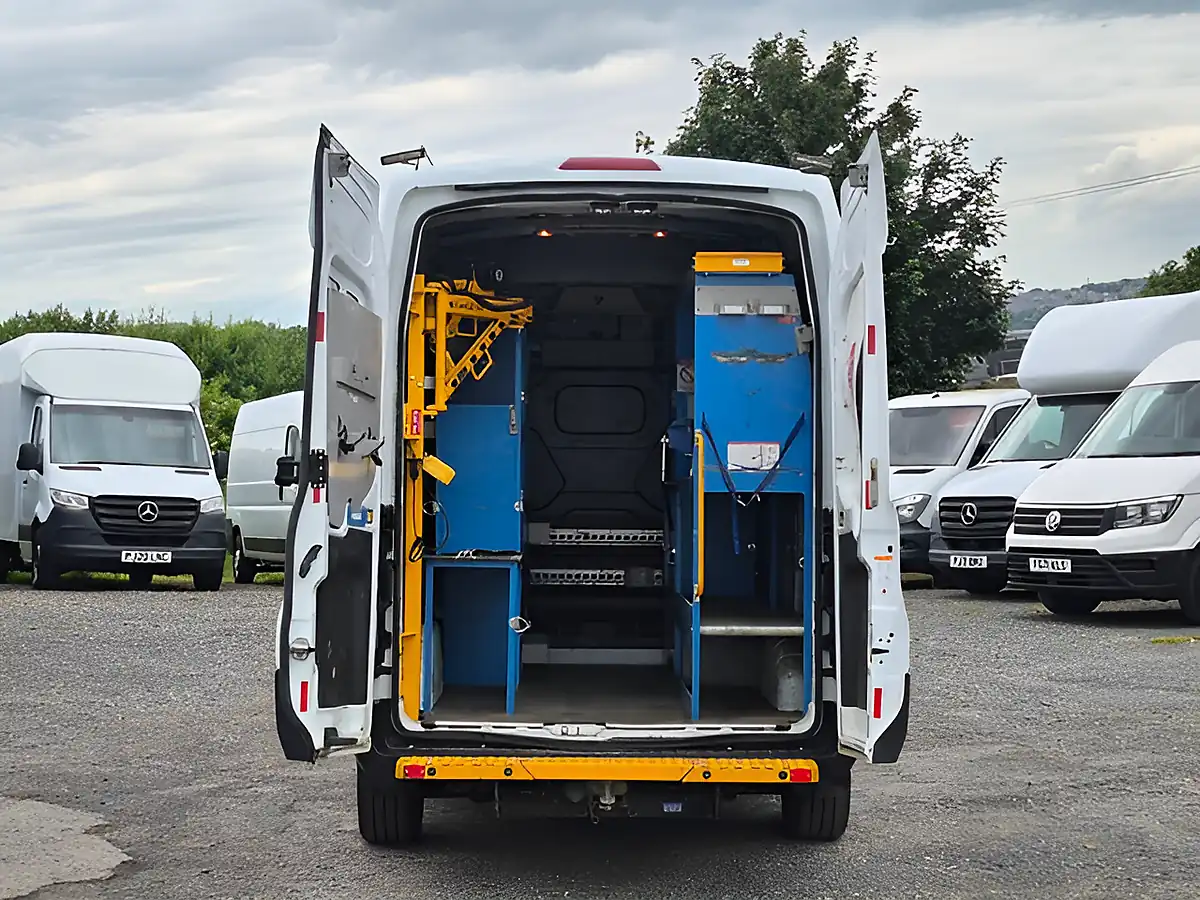 Used 2018 Ford Transit Leader White - Interior and Exterior details 9