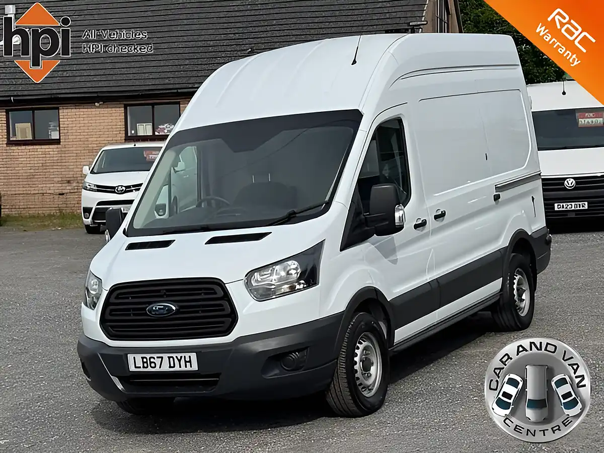 Used 2018 Ford Transit Leader White - Front View