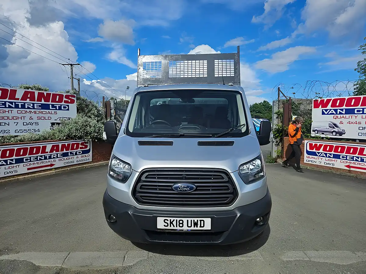 Used 2018 Ford Transit Lwb Tipper Pickup Silver - Interior and Exterior details 3