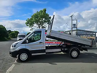 Used 2018 Ford Transit Lwb Tipper Pickup Silver - Interior and Exterior details 5