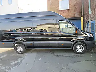 Used 2018 Ford Transit Panel Van 350 L4 Black - Interior and Exterior details 4