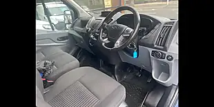 Used 2018 Ford Transit Panel Van L2 H2 Blue - Interior and Exterior details 10