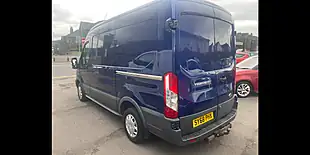 Used 2018 Ford Transit Panel Van L2 H2 Blue - Interior and Exterior details 4