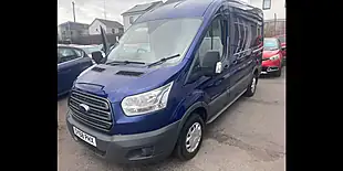 Used 2018 Ford Transit Panel Van L2 H2 Blue - Interior and Exterior details 7