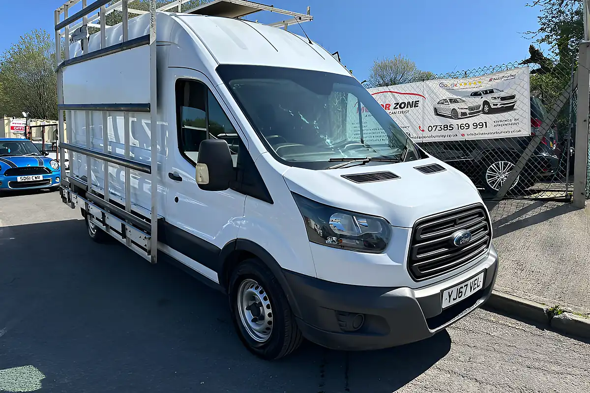 Used 2018 Ford Transit RWD L3 White - Front View