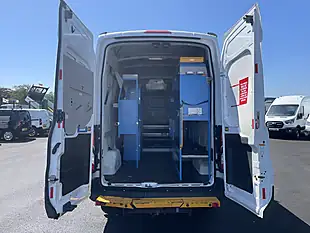 Used 2018 Ford Transit T350 L2H2 White - Interior and Exterior details 12