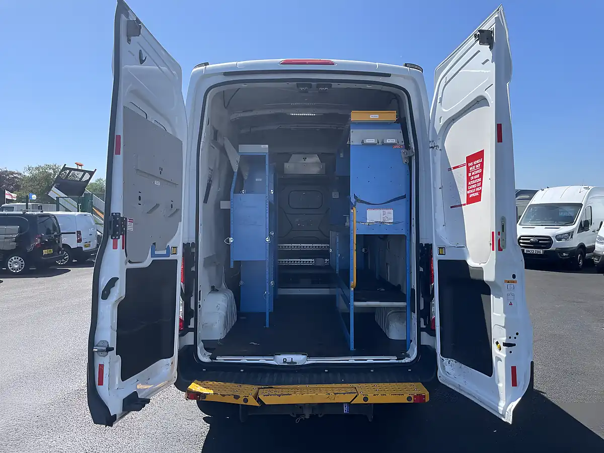 Used 2018 Ford Transit T350 L2H2 White - Interior and Exterior details 12