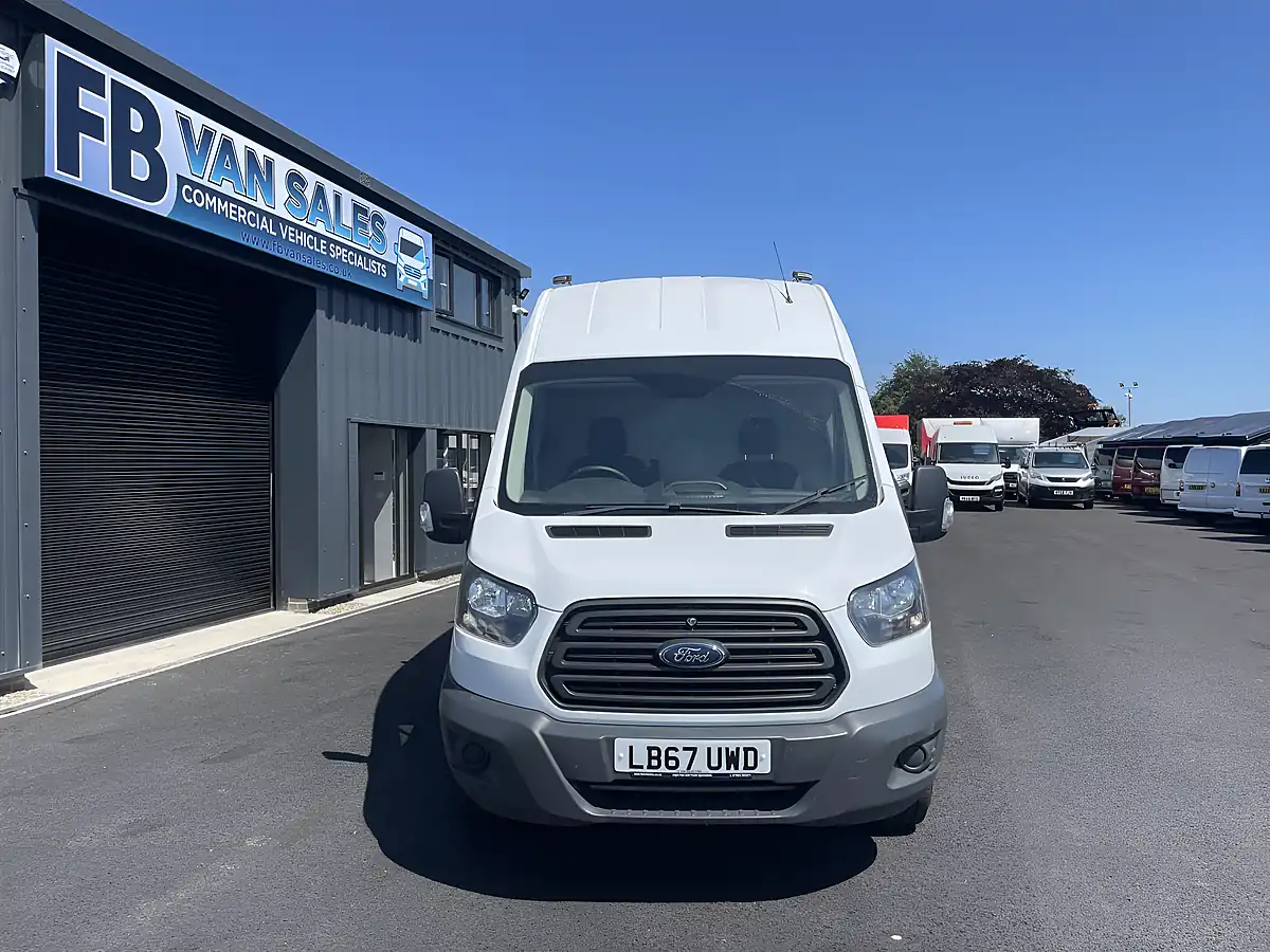Used 2018 Ford Transit T350 L2H2 White - Interior and Exterior details 2