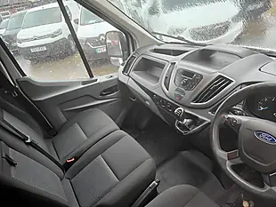 Used 2018 Ford Transit Tipper Crew Van White - Interior and Exterior details 15