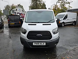 Used 2018 Ford Transit Tipper Crew Van White - Interior and Exterior details 2