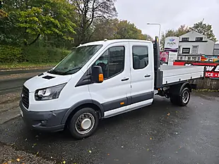 Used 2018 Ford Transit Tipper Crew Van White - Interior and Exterior details 3