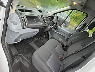 Used 2018 Ford Transit Tipper Crew Van White - Interior and Exterior details 5