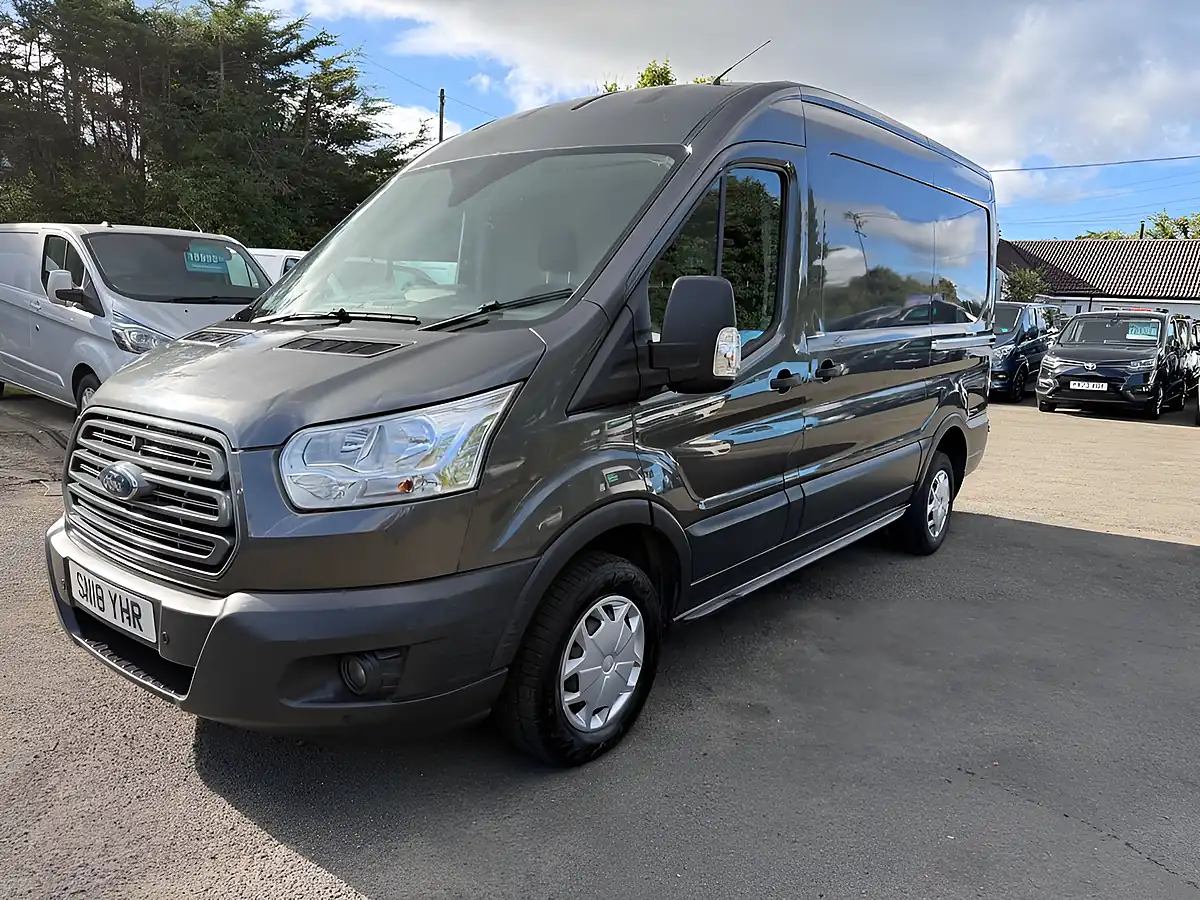Used 2018 Ford Transit Trend Grey - Interior and Exterior details 8