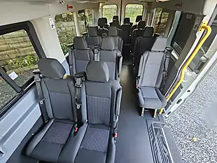 Used 2018 Ford Transit Trend White - Interior and Exterior details 14